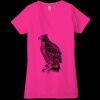 Ladies' Jersey Short-Sleeve Deep V-Neck T-Shirt Thumbnail