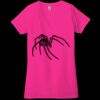 Ladies' Jersey Short-Sleeve Deep V-Neck T-Shirt Thumbnail