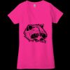 Ladies' Jersey Short-Sleeve Deep V-Neck T-Shirt Thumbnail