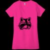 Ladies' Jersey Short-Sleeve Deep V-Neck T-Shirt Thumbnail