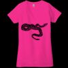 Ladies' Jersey Short-Sleeve Deep V-Neck T-Shirt Thumbnail