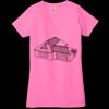 Ladies' Jersey Short-Sleeve Deep V-Neck T-Shirt Thumbnail