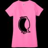 Ladies' Jersey Short-Sleeve Deep V-Neck T-Shirt Thumbnail