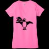 Ladies' Jersey Short-Sleeve Deep V-Neck T-Shirt Thumbnail