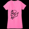 Ladies' Jersey Short-Sleeve Deep V-Neck T-Shirt Thumbnail