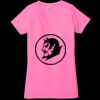 Ladies' Jersey Short-Sleeve Deep V-Neck T-Shirt Thumbnail