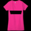 Ladies' Jersey Short-Sleeve Deep V-Neck T-Shirt Thumbnail