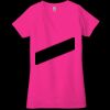 Ladies' Jersey Short-Sleeve Deep V-Neck T-Shirt Thumbnail