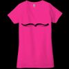 Ladies' Jersey Short-Sleeve Deep V-Neck T-Shirt Thumbnail