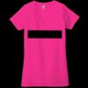 Ladies' Jersey Short-Sleeve Deep V-Neck T-Shirt Thumbnail