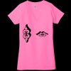 Ladies' Jersey Short-Sleeve Deep V-Neck T-Shirt Thumbnail