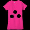 Ladies' Jersey Short-Sleeve Deep V-Neck T-Shirt Thumbnail