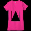 Ladies' Jersey Short-Sleeve Deep V-Neck T-Shirt Thumbnail