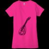 Ladies' Jersey Short-Sleeve Deep V-Neck T-Shirt Thumbnail