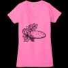 Ladies' Jersey Short-Sleeve Deep V-Neck T-Shirt Thumbnail