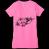 Ladies' Jersey Short-Sleeve Deep V-Neck T-Shirt Thumbnail