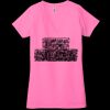 Ladies' Jersey Short-Sleeve Deep V-Neck T-Shirt Thumbnail