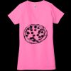 Ladies' Jersey Short-Sleeve Deep V-Neck T-Shirt Thumbnail