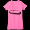 Ladies' Jersey Short-Sleeve Deep V-Neck T-Shirt Thumbnail