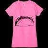 Ladies' Jersey Short-Sleeve Deep V-Neck T-Shirt Thumbnail