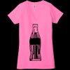 Ladies' Jersey Short-Sleeve Deep V-Neck T-Shirt Thumbnail