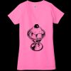 Ladies' Jersey Short-Sleeve Deep V-Neck T-Shirt Thumbnail