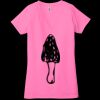 Ladies' Jersey Short-Sleeve Deep V-Neck T-Shirt Thumbnail