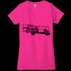 Ladies' Jersey Short-Sleeve Deep V-Neck T-Shirt Thumbnail