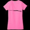 Ladies' Jersey Short-Sleeve Deep V-Neck T-Shirt Thumbnail