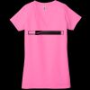 Ladies' Jersey Short-Sleeve Deep V-Neck T-Shirt Thumbnail