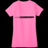 Ladies' Jersey Short-Sleeve Deep V-Neck T-Shirt Thumbnail
