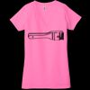 Ladies' Jersey Short-Sleeve Deep V-Neck T-Shirt Thumbnail