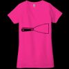 Ladies' Jersey Short-Sleeve Deep V-Neck T-Shirt Thumbnail