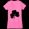 Ladies' Jersey Short-Sleeve Deep V-Neck T-Shirt Thumbnail