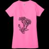 Ladies' Jersey Short-Sleeve Deep V-Neck T-Shirt Thumbnail