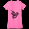 Ladies' Jersey Short-Sleeve Deep V-Neck T-Shirt Thumbnail