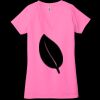 Ladies' Jersey Short-Sleeve Deep V-Neck T-Shirt Thumbnail
