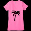 Ladies' Jersey Short-Sleeve Deep V-Neck T-Shirt Thumbnail