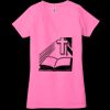 Ladies' Jersey Short-Sleeve Deep V-Neck T-Shirt Thumbnail