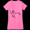 Ladies' Jersey Short-Sleeve Deep V-Neck T-Shirt Thumbnail