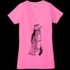 Ladies' Jersey Short-Sleeve Deep V-Neck T-Shirt Thumbnail