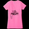 Ladies' Jersey Short-Sleeve Deep V-Neck T-Shirt Thumbnail