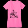 Ladies' Jersey Short-Sleeve Deep V-Neck T-Shirt Thumbnail
