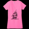 Ladies' Jersey Short-Sleeve Deep V-Neck T-Shirt Thumbnail