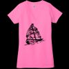 Ladies' Jersey Short-Sleeve Deep V-Neck T-Shirt Thumbnail