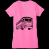 Ladies' Jersey Short-Sleeve Deep V-Neck T-Shirt Thumbnail