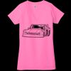Ladies' Jersey Short-Sleeve Deep V-Neck T-Shirt Thumbnail