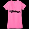 Ladies' Jersey Short-Sleeve Deep V-Neck T-Shirt Thumbnail