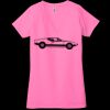 Ladies' Jersey Short-Sleeve Deep V-Neck T-Shirt Thumbnail