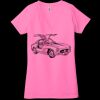 Ladies' Jersey Short-Sleeve Deep V-Neck T-Shirt Thumbnail